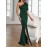 Women's Elegant One-Shoulder Formal Party dress - Formal Event Evening Gown, Machine Washable Wedding, Prom, Birthday Party Dress - Elegant Evening Attire for Women, Fitted Silhouette, Highquality Fabric, Stylish Gown, Bridal Guest