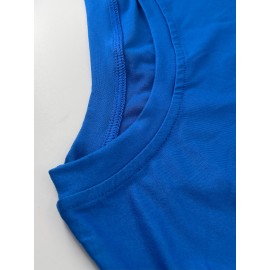 Plus Size Women's Long Sleeve Round Neck T-Shirt New Fashion Letter Print ii 369, Everyday Outfit, Winter Clothing, Trendy Top, Stylish Tee, Medium Stretch, Breathable Shirt, Printed Tshirt, Oversized Top, Fashion Lovers, Bodypositive Wear