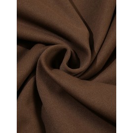 Plus Size Women's Loose Fit Long Sleeve Sweatshirt - Geometric Pattern Round Neck Casual Pullover, All-Season Soft Breathable Fabric, Machine Washable for Everyday Comfort, Comfortable Clothing, Playful Design, Easy Care Material