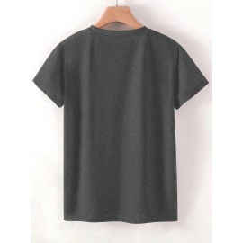 3pcs Women'S Retro Graphic T-Shirt Set - 