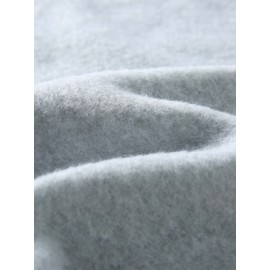 Women'S Stylish Casual Cherry Print Sweatshirt Set, Autumn And Winter Fleece Sweatshirt Outfit for Ladies.